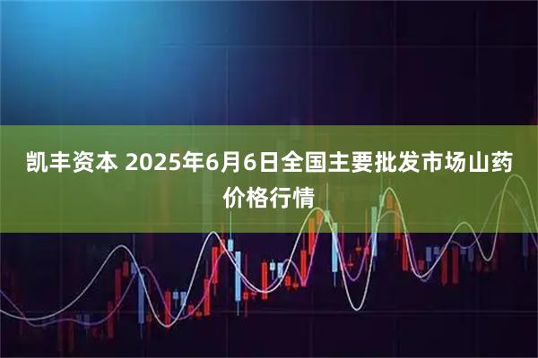 凯丰资本 2025年6月6日全国主要批发市场山药价格行情