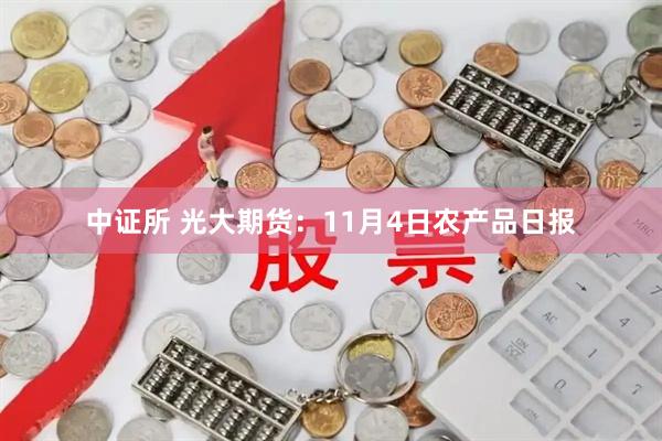 中证所 光大期货：11月4日农产品日报
